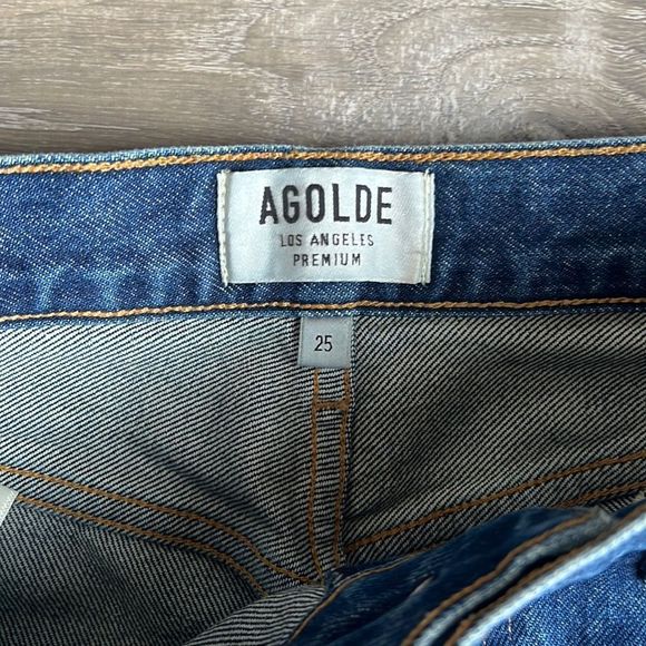 AGOLDE Remy High Rise Straight in Film - Picture 7 of 12